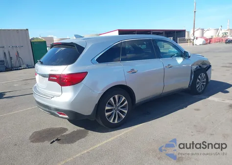 2015 Acura Mdx Technology Package from USA, damaged, VIN 5FRYD3H44FB010393